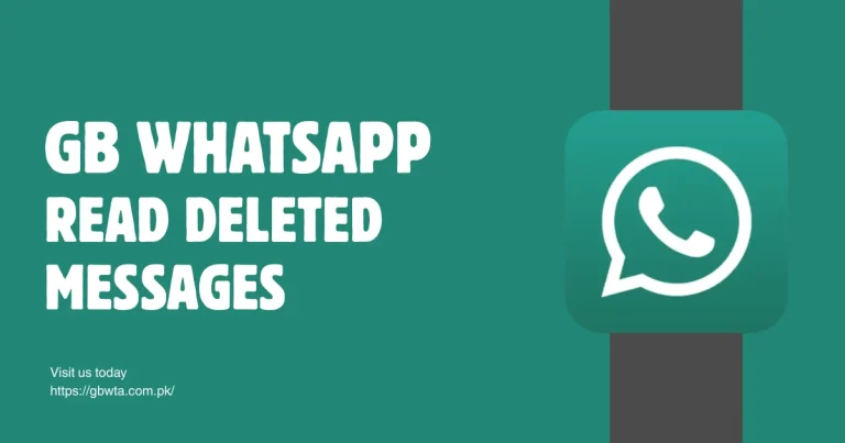 GB WhatsApp Read Deleted Messages