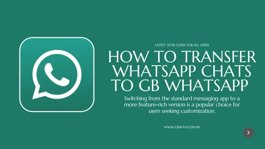 How to Transfer WhatsApp Chats to GB WhatsApp